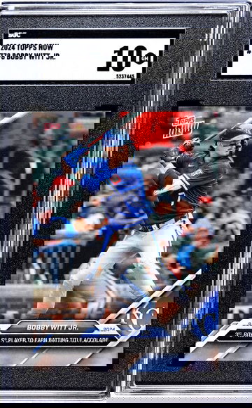 2024 TOPPS BOBBY WITT JR. NOW #778 limited /2656 SGC 10