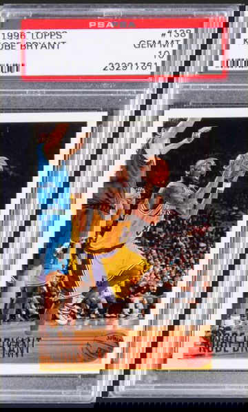 1996 Topps Kobe Bryant PSA 10 Gem Mint
