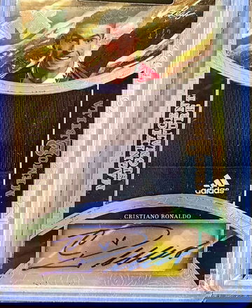 2023 Leaf Magnificence Cristiano Ronaldo Rafael Nadal Magnificent Dual Memorabilia Patch Auto