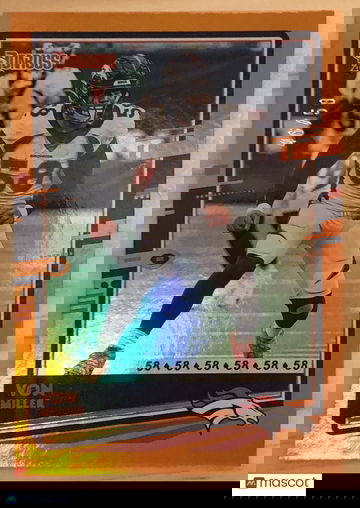 Von Miller 2020 Donruss Jersey Number Parallel Serial #46/58 Denver Broncos