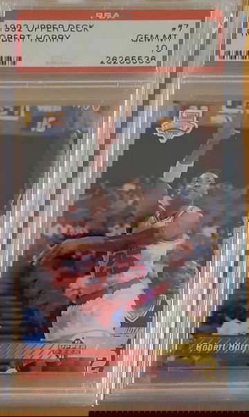 1992 Upper Deck Robert Horry rc PSA 10 - low pop