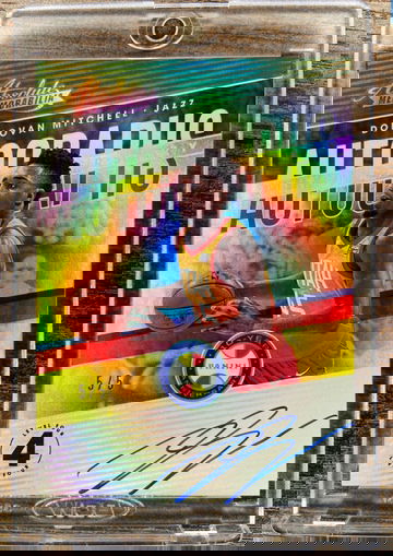 2018-19 PANINI Absolute 10-YEAR ANNIVERSARY Donovan Mitchell Auto 5/5