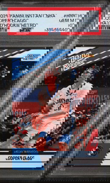 2025 PANINI INSTANT NBA RATED ROOKIE RETRO RRR-16 COOPER FLAGG - PSA 10 