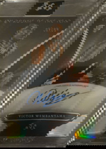 2023 Victor Wembanyama Topps Mercury Autograph Rookie /99