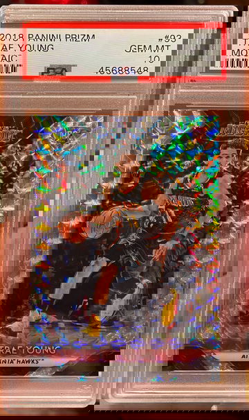 2018-19 Panini Prizm Mosaic Trae Young PSA 10