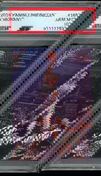 2019 Chronicles Luminance Ja Morant PSA 10 