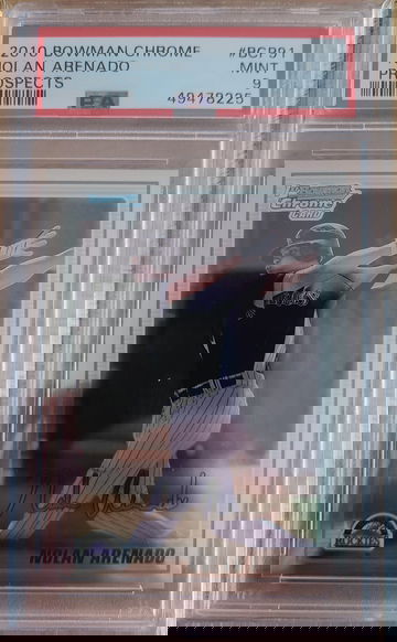 2010 Bowman Chrome Nolan Arenado PSA 9