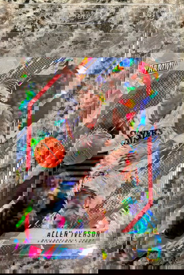 Allen Iverson - 2021 Panini VIP Gold - Cracked Ice /99