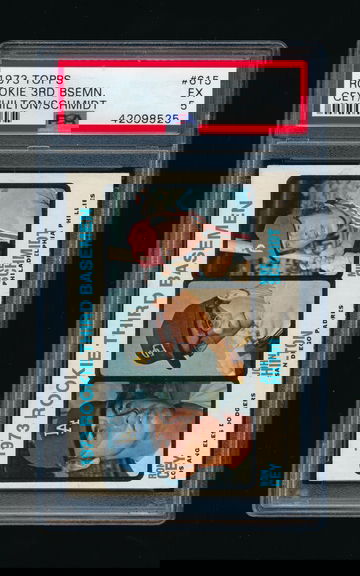 1973 Topps #615, Mike Schmidt RC, PSA 5 EX