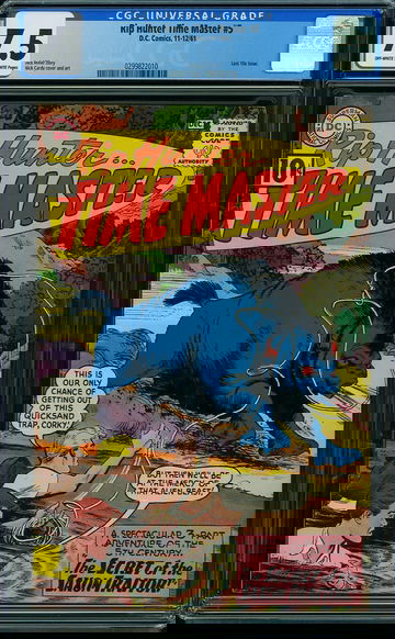 RIP HUNTER TIME MASTER #5, CGC 7.5 VF-