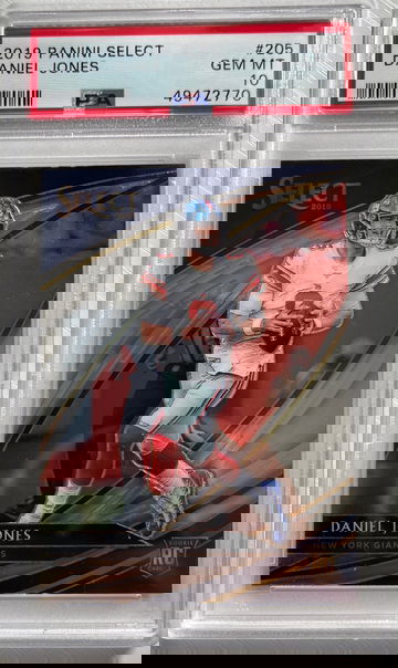 2020 Panini Select Daniel Jones Field Level PSA 10 RC