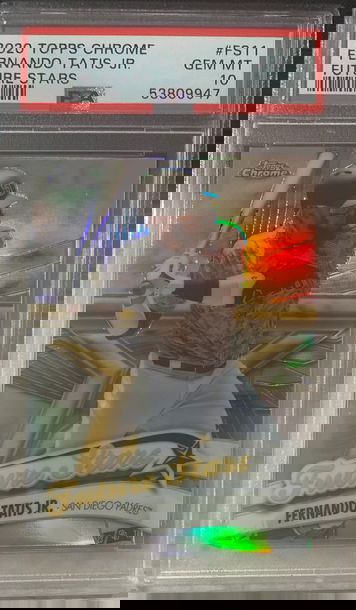 2020 Topps Chrome Fernando Tatis Jr Future Stars PSA 10