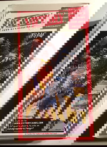 2000-01 UD Victory Basketball Factory sealed box 36 packs