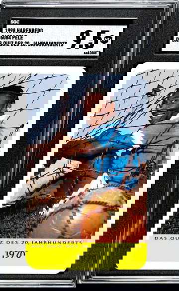 1998 Harenberg Jahrhunderts Pelé HOF Brazil SGC 9.5 POP 1