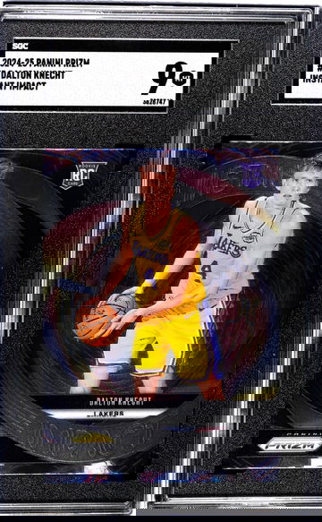 2024-25 Panini Prizm #5 Dalton Knecht Instant Impact SGC 9
