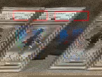 Keibert Ruiz Auto Lot PSA 10 