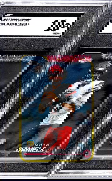 2024 Topps Chrome #201 Jayden Daniels SGC 10