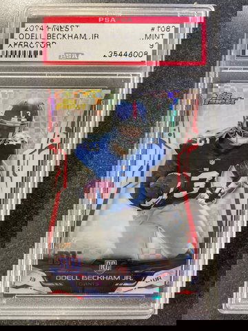 Topps Finest XFractor Odell Beckham Jr