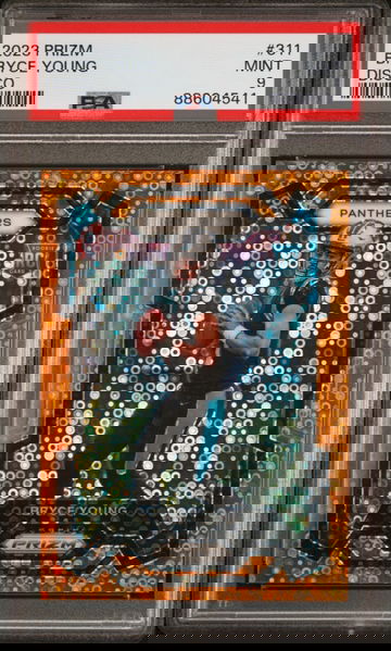 2023 Prizm Bryce Young #311 disco PSA 9 Mint