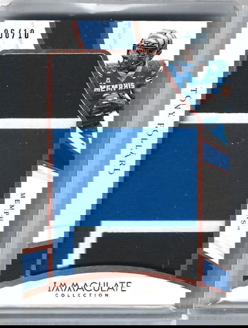 TONY POLLARD 2019 IMMACULATE ROOKIE 3 COLOR JUMBO PATCH #6/10 -COWBOYS!!