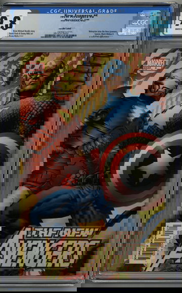 New Avengers 6 Bryan Hitch Variant CGC 9.8 Wolverine & Black Widow II appearances