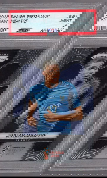 Kylian Mbappe 2018 Panini World Cup Prizm