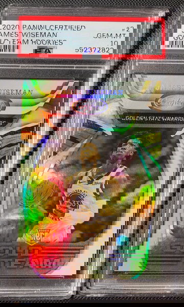 2020 certified James Wiseman Gold Team Rookies PSA 10 Gem Mint 