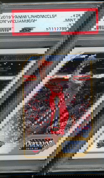 2019 Chronicles Threads Zion Williamson PSA 9 