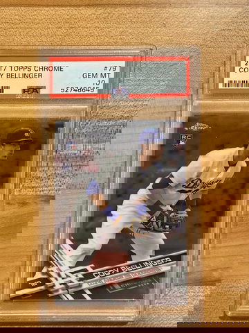 2017 Topps Chrome Cody Bellinger #79 Rookie PSA 10 Gem Mint