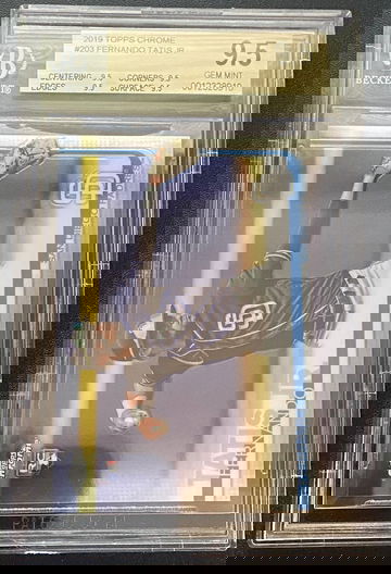 Fernando Tatis Jr. BGS 9.5 True Gem