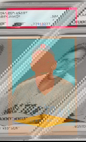 1954 Red Heart Sammy White PSA 7 (Near Mint)