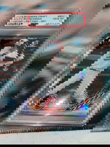 2019 Bowman Chrome Adley Rutschman Refractor PSA 10