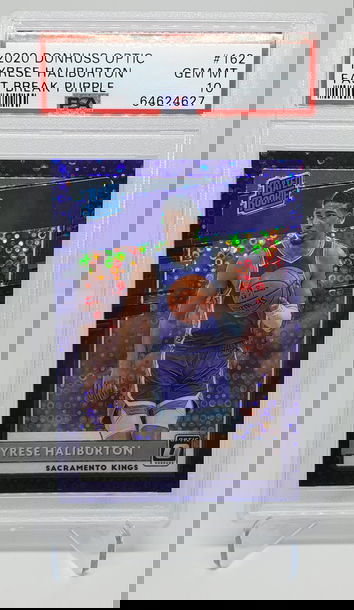 2020-21 Tyrese Haliburton Fast Break Purple /95