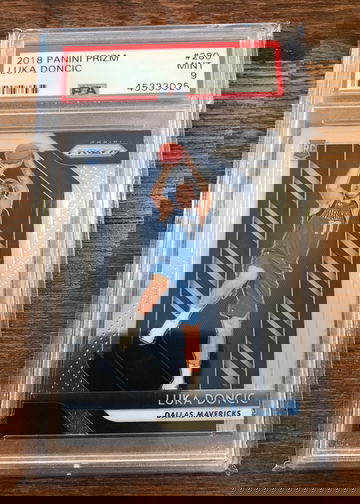 PSA 9 Luka Doncic 2018 Prizm 280
