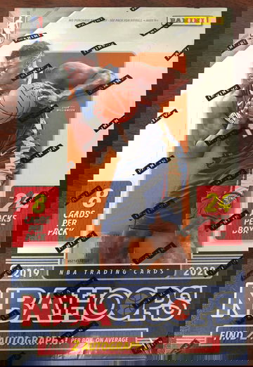 2019-20 PANINI NBA HOOPS HOBBY BOX "SHIPS FROM CANADA"