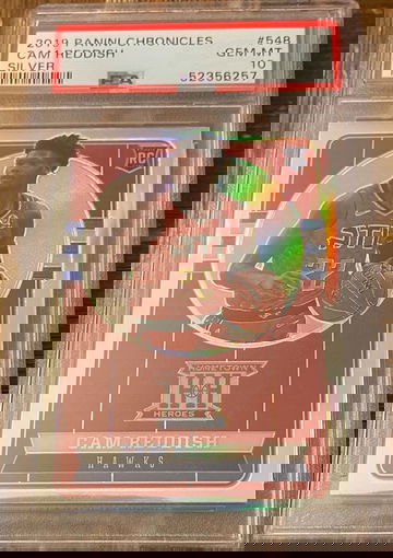 2019/20 Chronicles Basketball Cam Reddish Hometown Heroes #548 Silver Prizm PSA 10