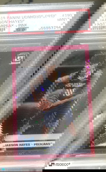 Jaxson Hayes Fast Break Pink / 20, PSA 9