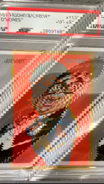 1967 Figuritas Sport Tarp Bores PSA 4