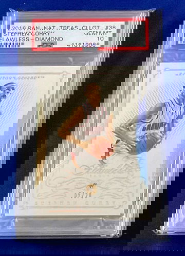 STEPHEN CURRY -- 2016 Panini Flawless DIAMOND #/20 -- PSA 10 GEM MINT - Warriors