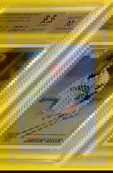 JAMESON TAILLON 2010 Bowman Chrome Auto BGS 9.5