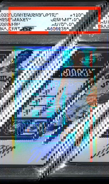 2020 Tyrese Maxey Optic Rookie Ticket On-Card Auto Gem Mint 10