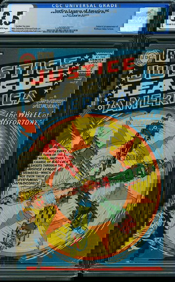 JUSTICE LEAGUE OF AMERICA #6, CGC 3.5 VG-