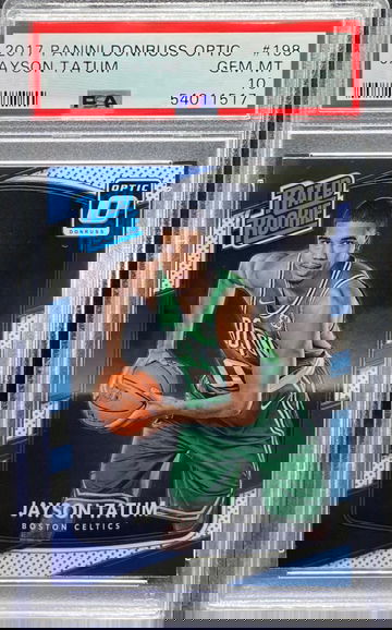 2017 Donruss Optic Jayson Tatum #198 PSA 10