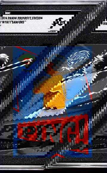 2024 Panini Prospect Edition #17 Wyatt Sanford Ping! SGC 9