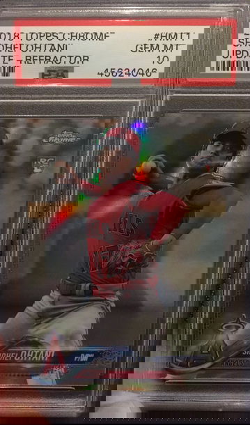 2018 Topps Chrome Update Shohei Ohtani Refractor /250 PSA 10