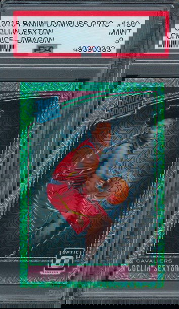 2018 Donruss Optic Choice Collin Sexton Dragon PSA 9