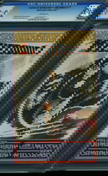 HAVOK & WOLVERINE - MELTDOWN #1, CGC 9.2 NM-