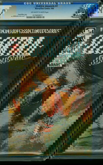 ELEKTRA: ASSASSIN #2, CGC 9.2 NM-