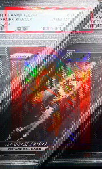 Anfernee Simons Prizm Red /299 RC