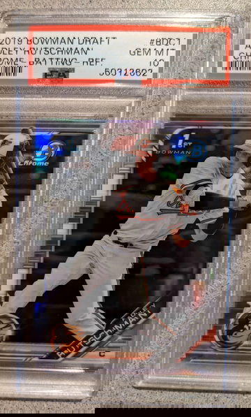 2019 Bowman Draft Refractor Adley Rutschman PSA 10